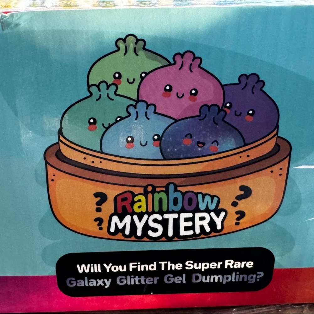 Glitter  Mystery Squishy Dumpling- Large- Series 6 Blind package. We Import - Picture 3 of 4